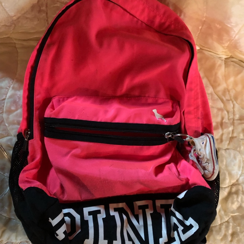 PINK backpack.